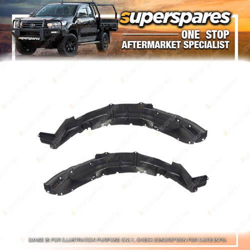 Guard Liner Right & Left Side for Ford Ranger Pj 12/2006 - 05/2009