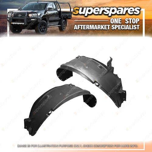 Right & Left Side Guard Liner for Ford Ranger PX 09/2011 - 05/2015