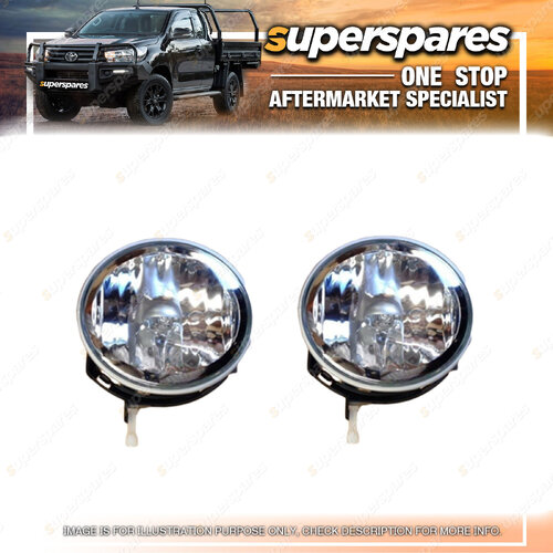 Pair of Fog Lamp Right & Left Side for Ford Territory SX SY 2004 - 2009