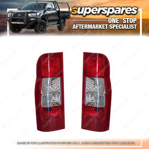 Pair of Tail Light Right & Left Side for Ford Transit Vm 09/2006 - On