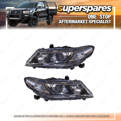 Head Light Right & Left Side for Honda Odyssey Rc 04/2009 - 12/2011