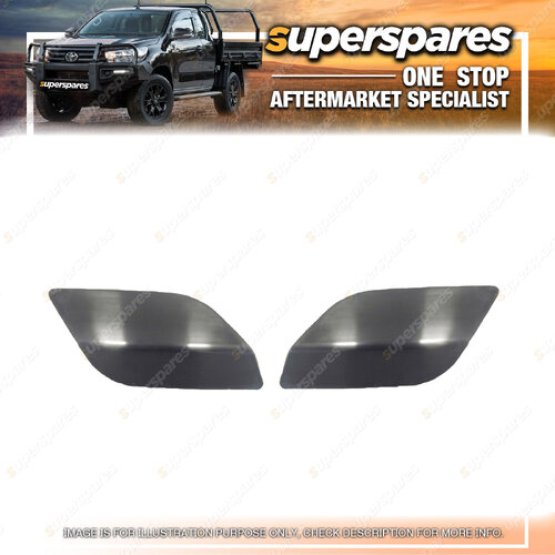 Right & Left Headlight Jet Washer Cover for Holden Astra AH 09/2004-10/2006