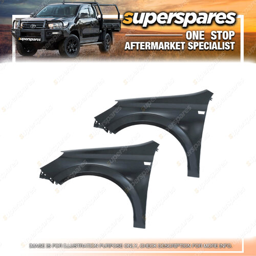 Pair of Guard Right & Left Side for Holden Astra Ah 09/2004 - 01/2009