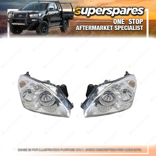 Head Light Right & Left Side for Holden Astra Ah 11/2006 - 01/2009