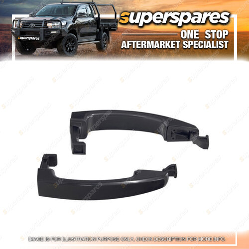 Front Door Handle Right & Left Outer for Holden Barina TK Sedan 04/2006-09/2011