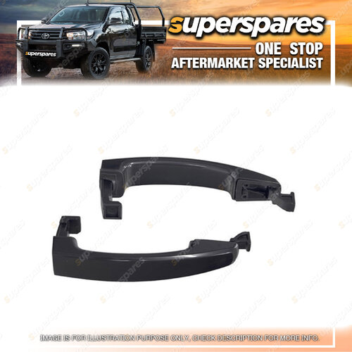 Rear Door Handle Right & Left Outer for Holden Barina TK Sedan 04/2006-09/2011