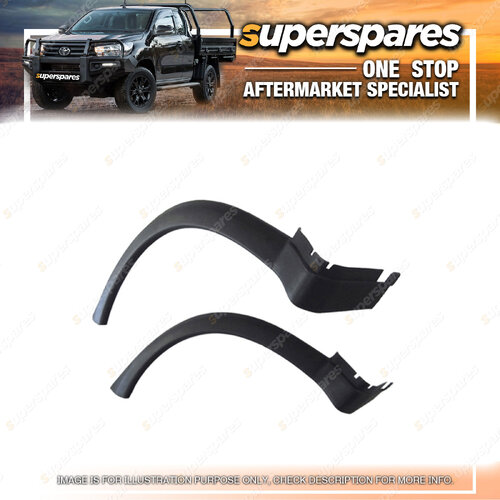 Guard Flare Right & Left Rear for Holden Barina Xc 03/2001-06/2004