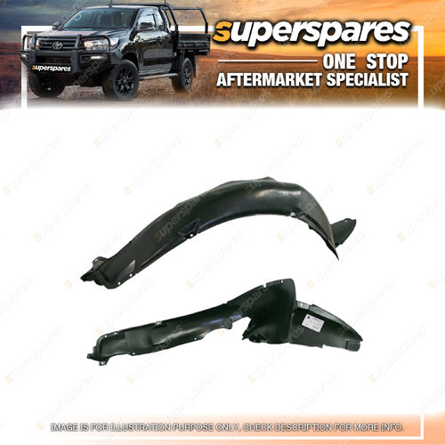 Pair of Guard Liner Right & Left Side for Holden Barina TK 04/2006 - On