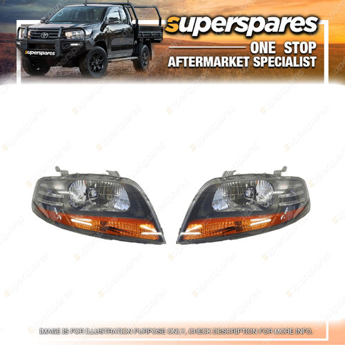 Head Light Right & Left for Holden Barina Tk Series 1 12/2005-06/2008