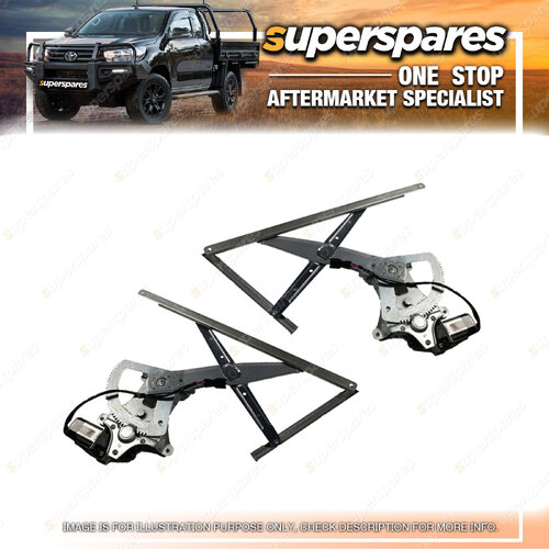 Front Window Regulator Right & Left Side for Holden Barina TK1 T200