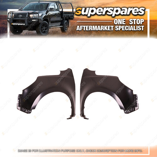 RH & LH Guard for Holden Colorado 4WD RG Without Flare Hole And Side Lamp Hole