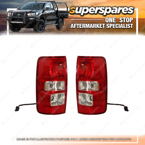 Right & Left Tail Light Non Led for Holden Colorado RG 06/2012 - 