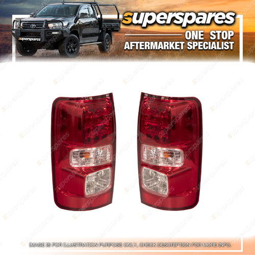 Right & Left Tail Light Led for Holden Colorado RG 06/2012-06/2016