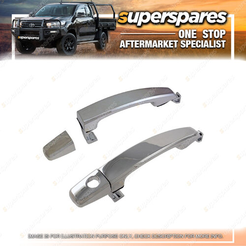 RH & LH Side Front Door Handle for Holden Captiva CG 2006-2011 With Key Hole