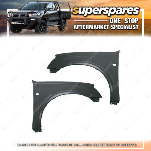 Right & Left Hand Side Guard for Holden Rodeo RA 03/2003-12/2006 Non Flare Type