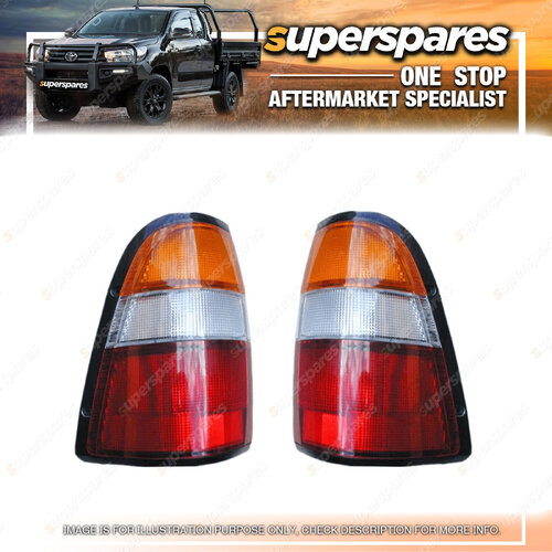 Right & Left Side Tail Light for Holden Rodeo TF A 01/1997 - 02/2003