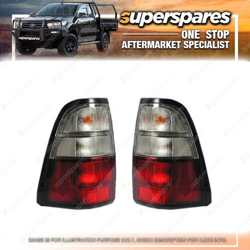 Right & Left Side Tail Light for Holden Rodeo TF 01/1997 - 02/2003