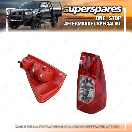 Right & Left Side Tail Light for Holden Rodeo Lt RA 01/2007 - 09/2008