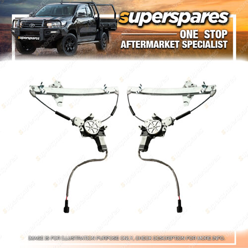 Front Window Regulator Right & Left for Holden Viva JF J200 05-On