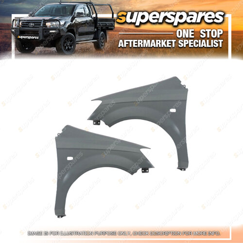 Pair of Guard Right & Left Side for Hyundai Getz Tb 09/2002 - 09/2005