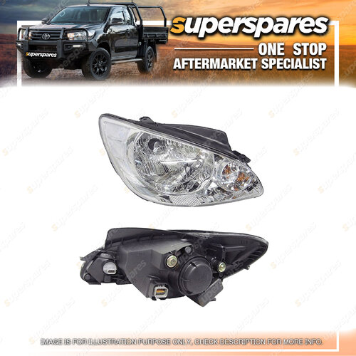 Pair of Head Light Right & Left Side for Hyundai Getz Tb 10/2005 - On