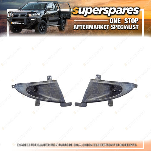 Right & Left Fog Light Cover for Hyundai Elantra HD 08/2006-06/2011