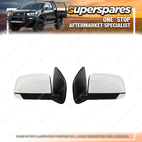 Door Mirror Chrome Right & Left for Isuzu MU - X 11/2013 - On wards