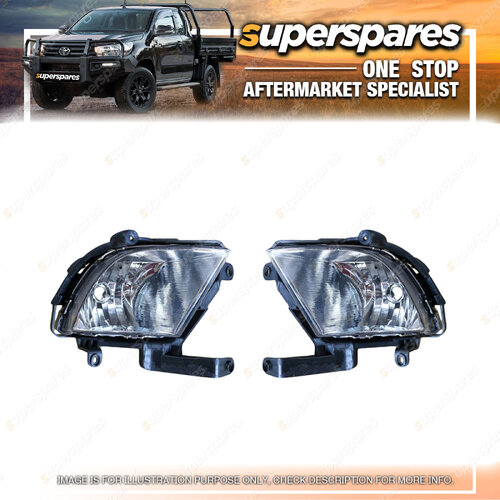 Right & Left Side Fog Light for Kia Cerato TD Sd 5D 01/2009 - 03/2013