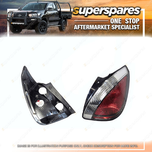 Pair of Tail Light Right & Left Side for Kia Rio Jb Hatchback 05/2005-08/2011