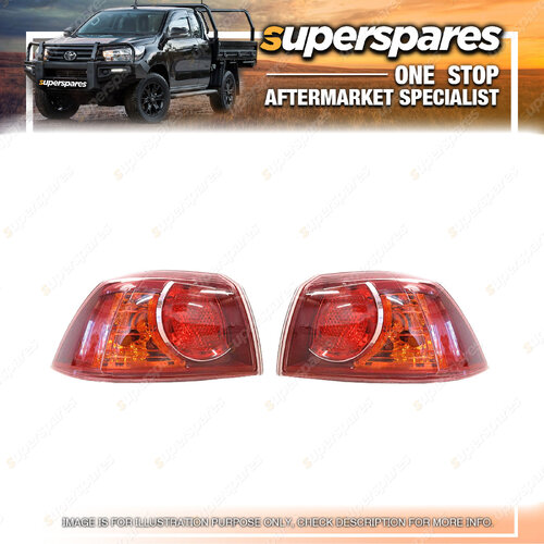 Right & Left Outer Tail Light for Mitsubishi Lancer Sedan CJ 09/2007-10/2015