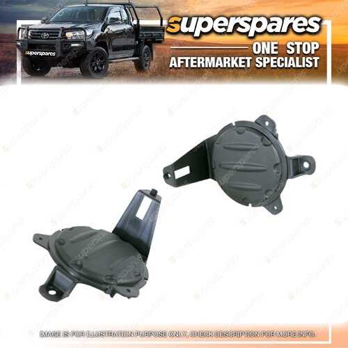 Right & Left Fog Light Cover for Mitsubishi Triton ML 07/06-08/09