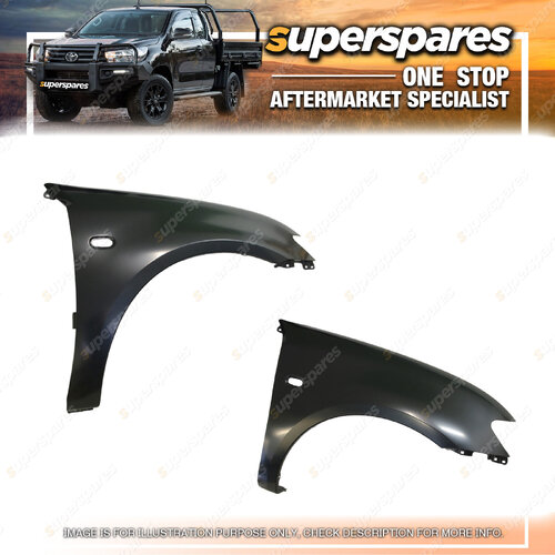 RH & LH Guard for Mitsubishi Triton ML MN Without Flare Holes 07/2006-12/2014