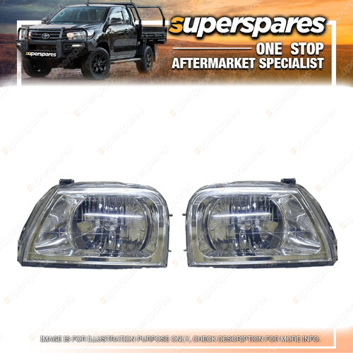 Head Light Right & Left for Mitsubishi Triton Mk 06/2001 - 06/2006