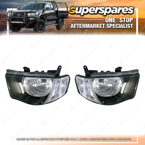 Head Light Right & Left Side for Mitsubishi Triton Mn 08/2009 - On