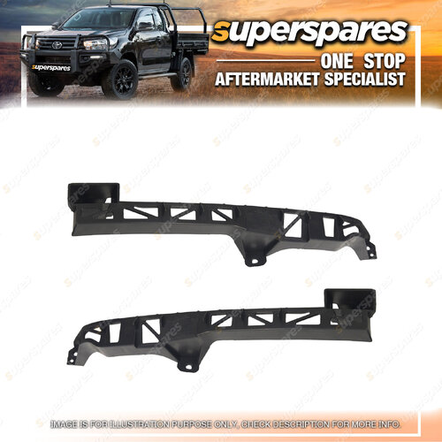 Right & Left Front Long Bumper Bar Support for Mazda 3 BK 10/2004-12/2008