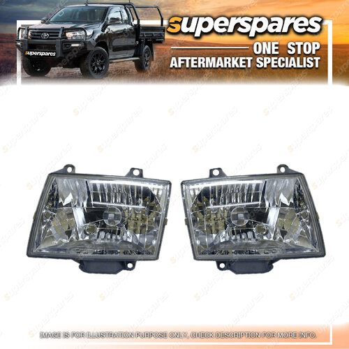 Head Light Right & Left for Mazda Bravo B2600 Un 11/2002 - 01/2006