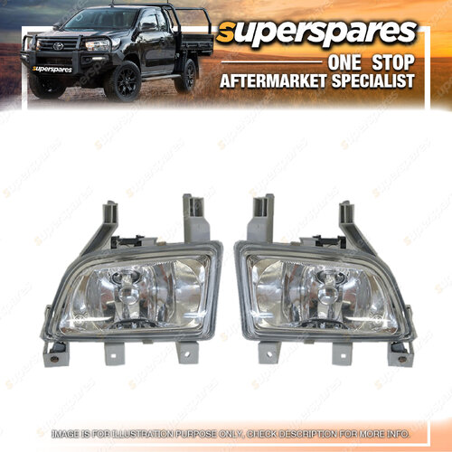 Pair of Fog Light Right & Left Side for Mazda 323 Bj 12/2001 - 01/2003