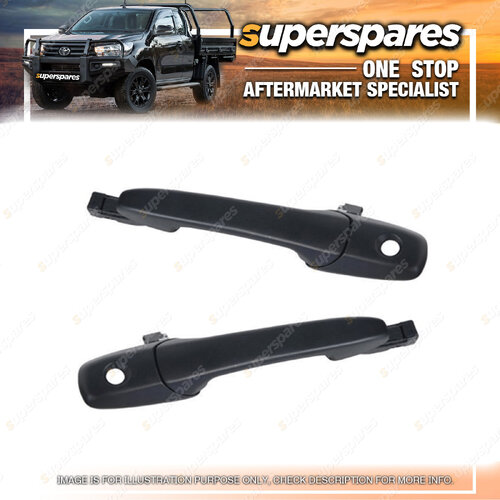 Right & Left Front Door Handle for Mazda Bt 50 UN 11/2006-09/2011