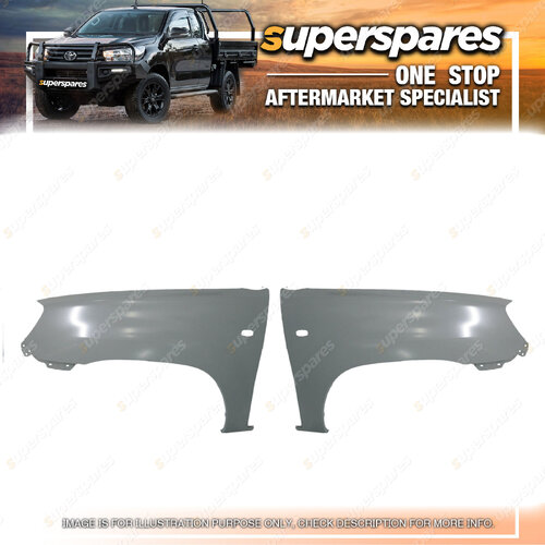 Right & Left Guard for Mazda Bt 50 UN Without Flare Hole Without Flare Holes