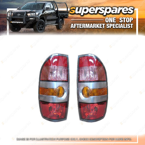 Pair of Tail Light Right & Left Side for Mazda Bt - 50 11/2006 - 06/2008