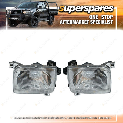 Head Light Right & Left Side for Nissan Navara D22 04/1997 - 05/2000