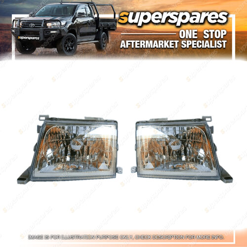 Head Light Right & Left Side for Nissan Navara D22 06/2000 - 10/2001