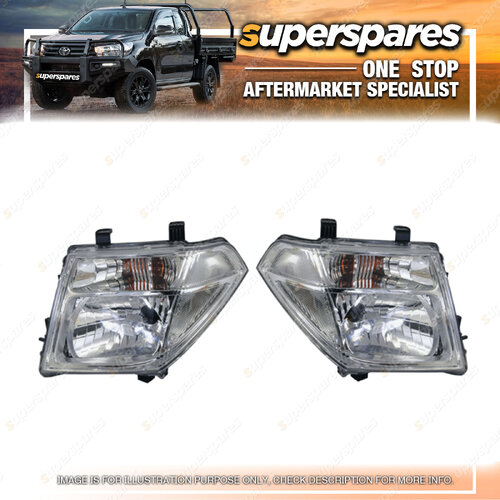 Headlight Right & Left Side Manual Adjustment for Nissan Navara D40