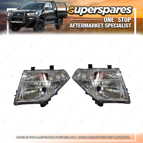 Headlight Right & Left for Nissan Pathfinder R51 07/2005 - 04/2010