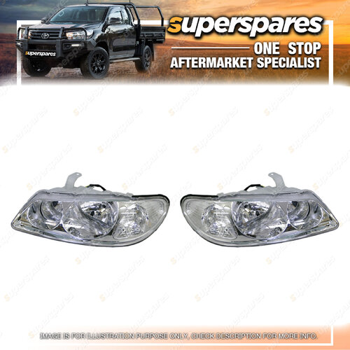 Right & Left Headlight for Nissan Pulsar Sedan N16 07/2003-01/2005