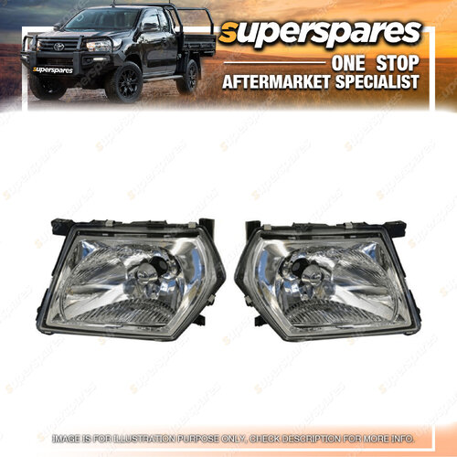 Head Light Right & Left Side for Nissan Patrol Gu 10/2001 - 09/2004