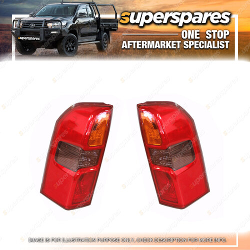 Right & Left Tail Light Top Amber Inside for Nissan Patrol GU 10/2004-05/2015