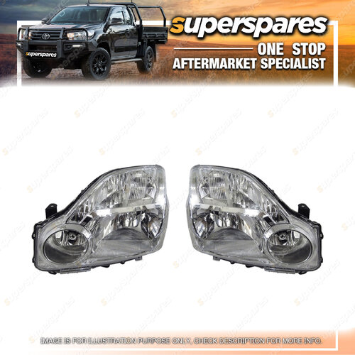 Right & Left Headlight for Nissan X Trail T31 Without Motor 09/2007-06/2010