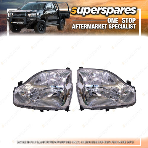 Headlight Right & Left for Nissan X - Trail T31 09/2007 - 06/2010