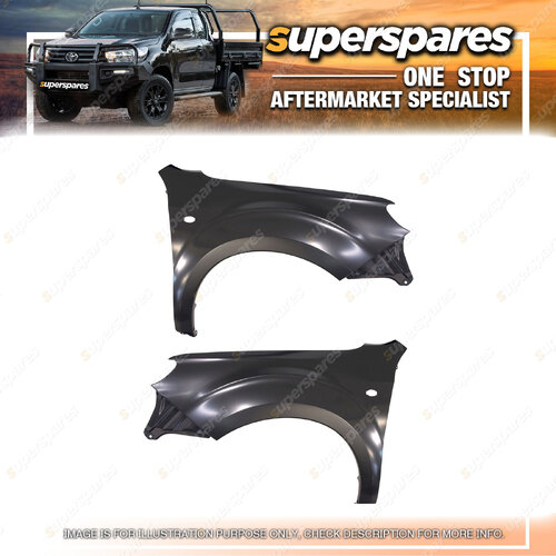 Pair of Guard Right & Left Side for Subaru Forester SH 02/2008 - 12/2012